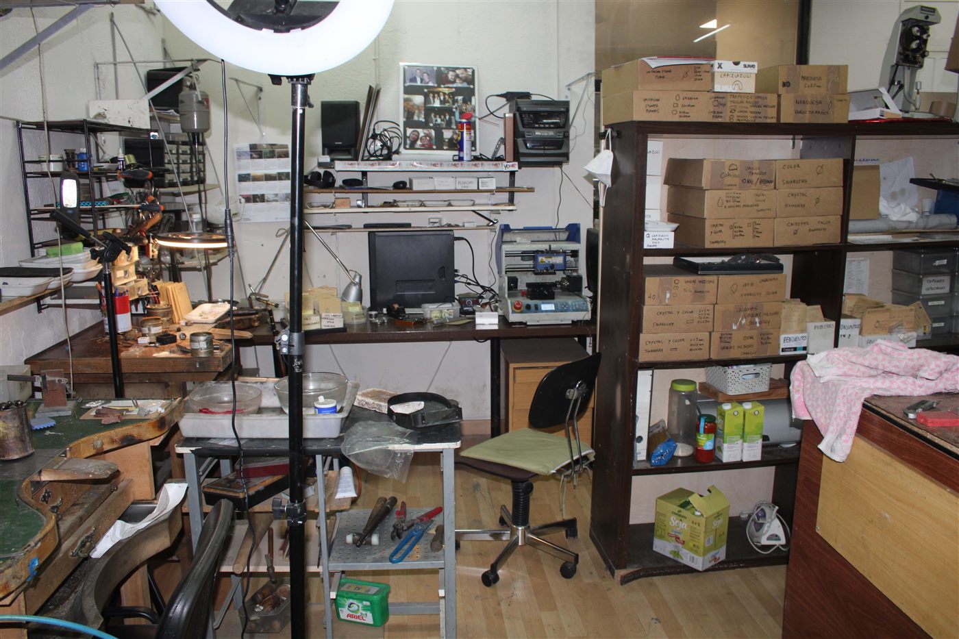 Nuestro taller de joyería en Barcelona